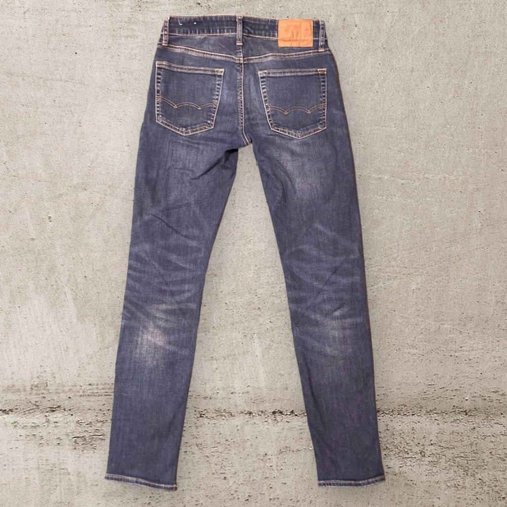 EUC American Eagle Men’s Flex Slim Taper Denim Jeans 28x30 Blue (#7)